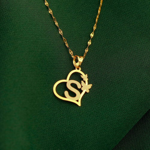 مدال حروف S قلبی